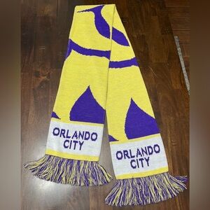 Ruffneck MLS Orlando City Soccer Scarf 63x7 Inches